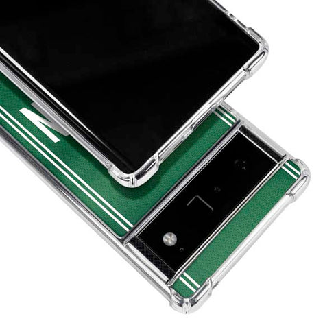 NBA Boston Celtics Jersey Google Pixel 6 Clear Case